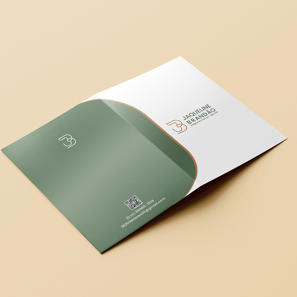 Pasta Empresarial com Bolsa interna