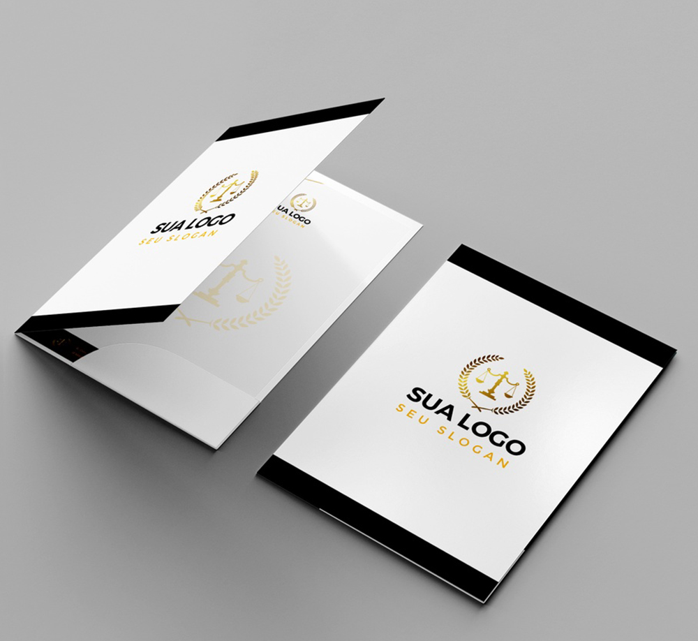 Pasta Empresarial com Bolsa interna