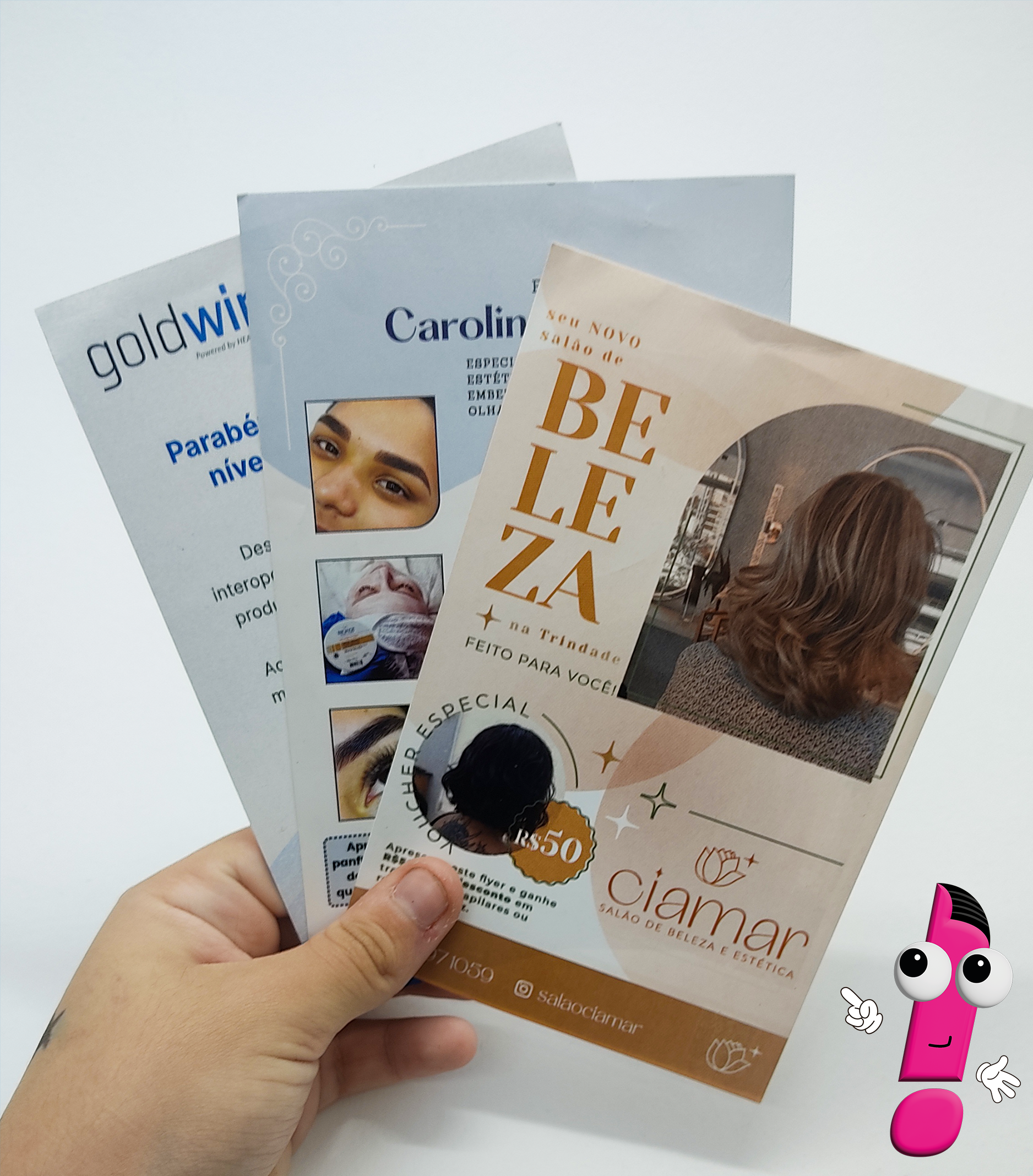 Flyer 10x14cm - Couchê 115g - Colorido Frente