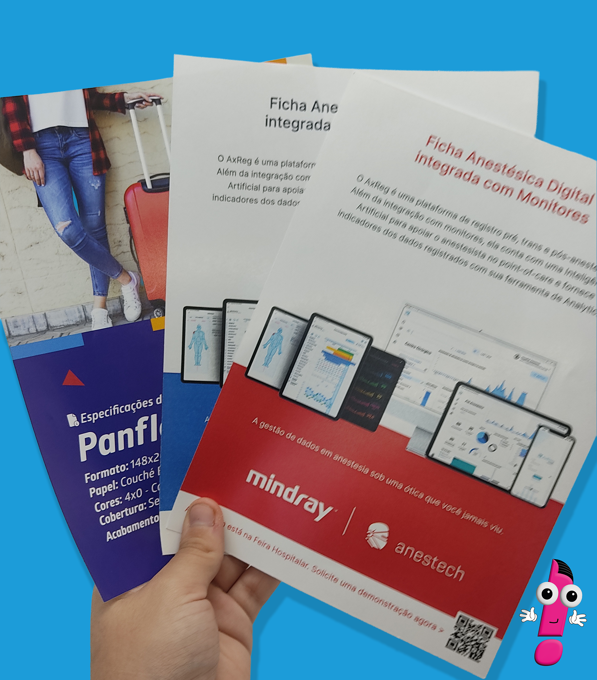 Flyer 14x20cm - Couchê 150g - Colorido Frente e Verso