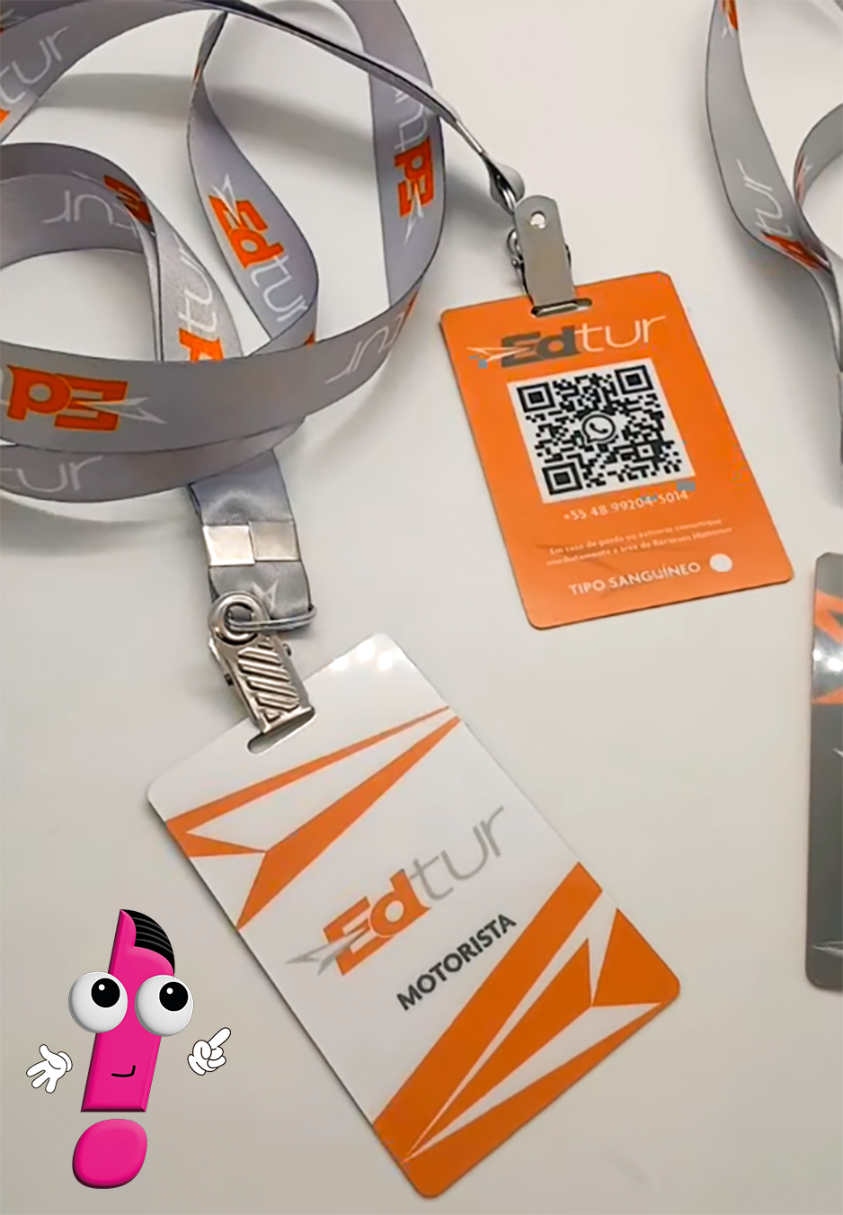 Crachá Personalizado Frente e Verso