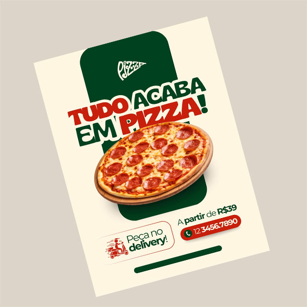 FOLHETO EM COUCHÉ BRILHO