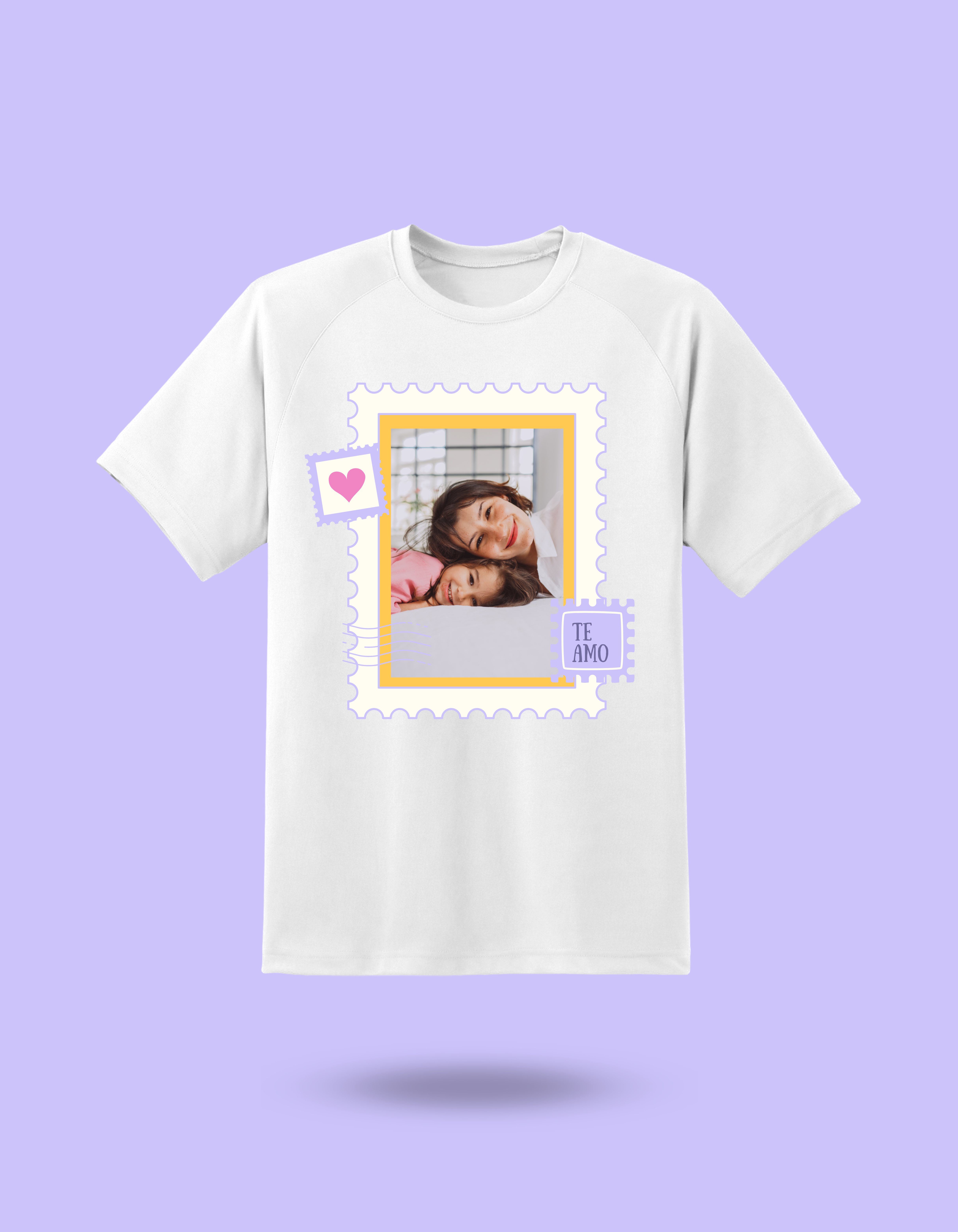 Camiseta Branca 100% Poliéster - Personalizada