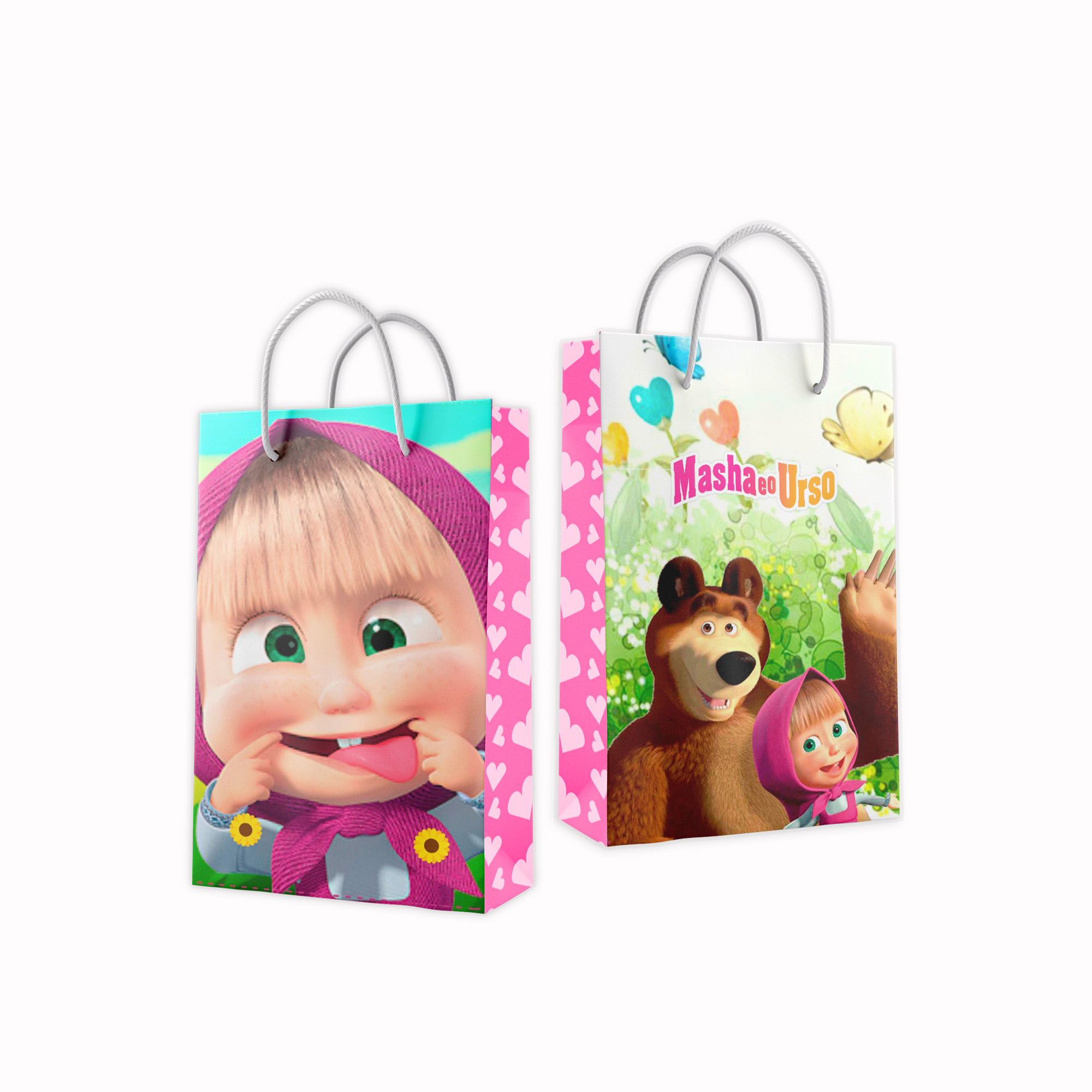 Sacolinha surpresa Masha e o Urso