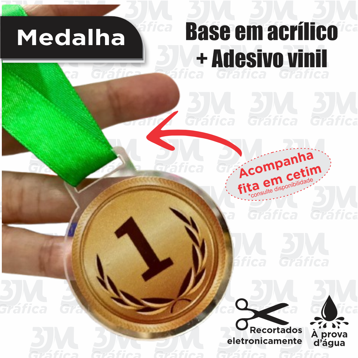 Medalha 5cm