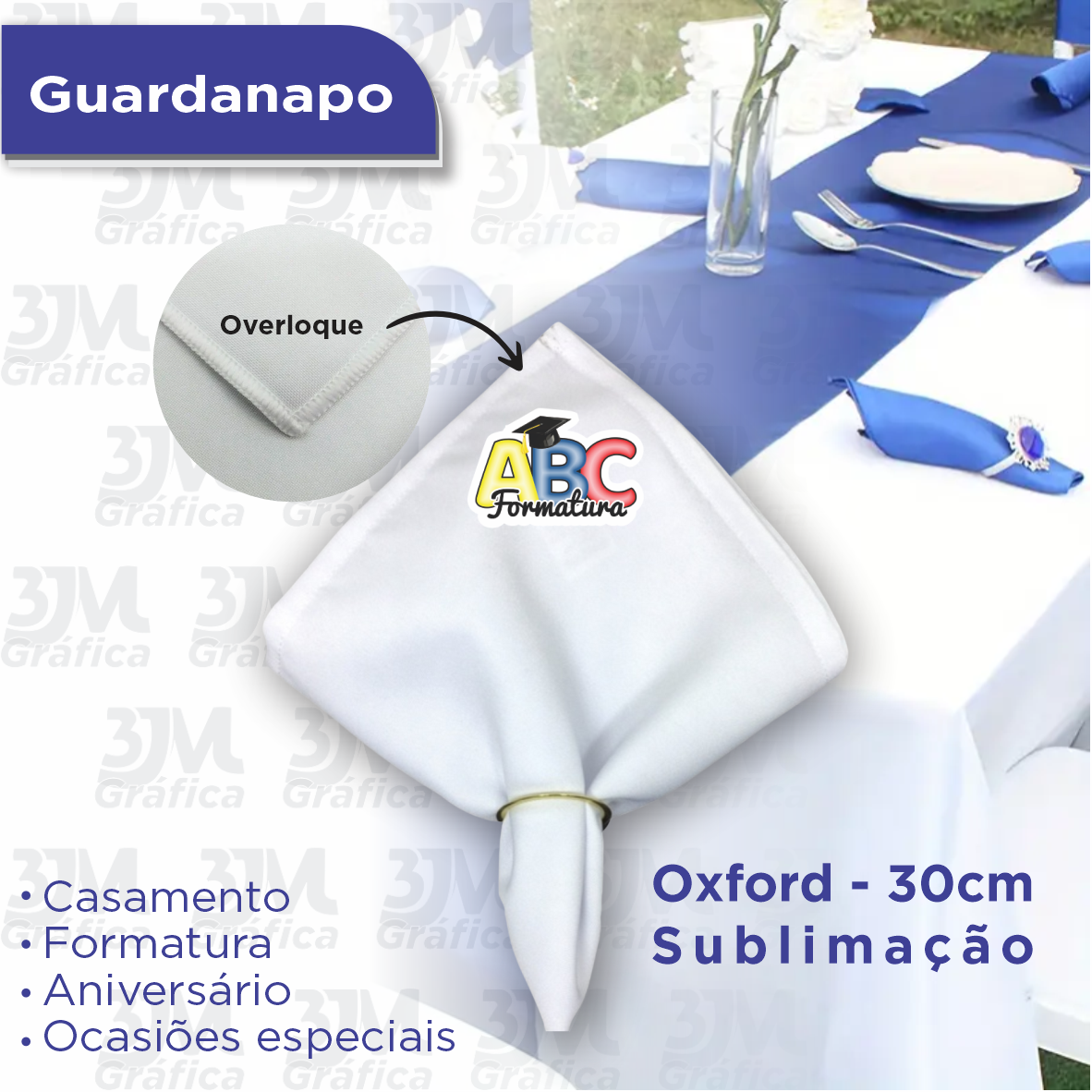 Guardanapos em Oxford