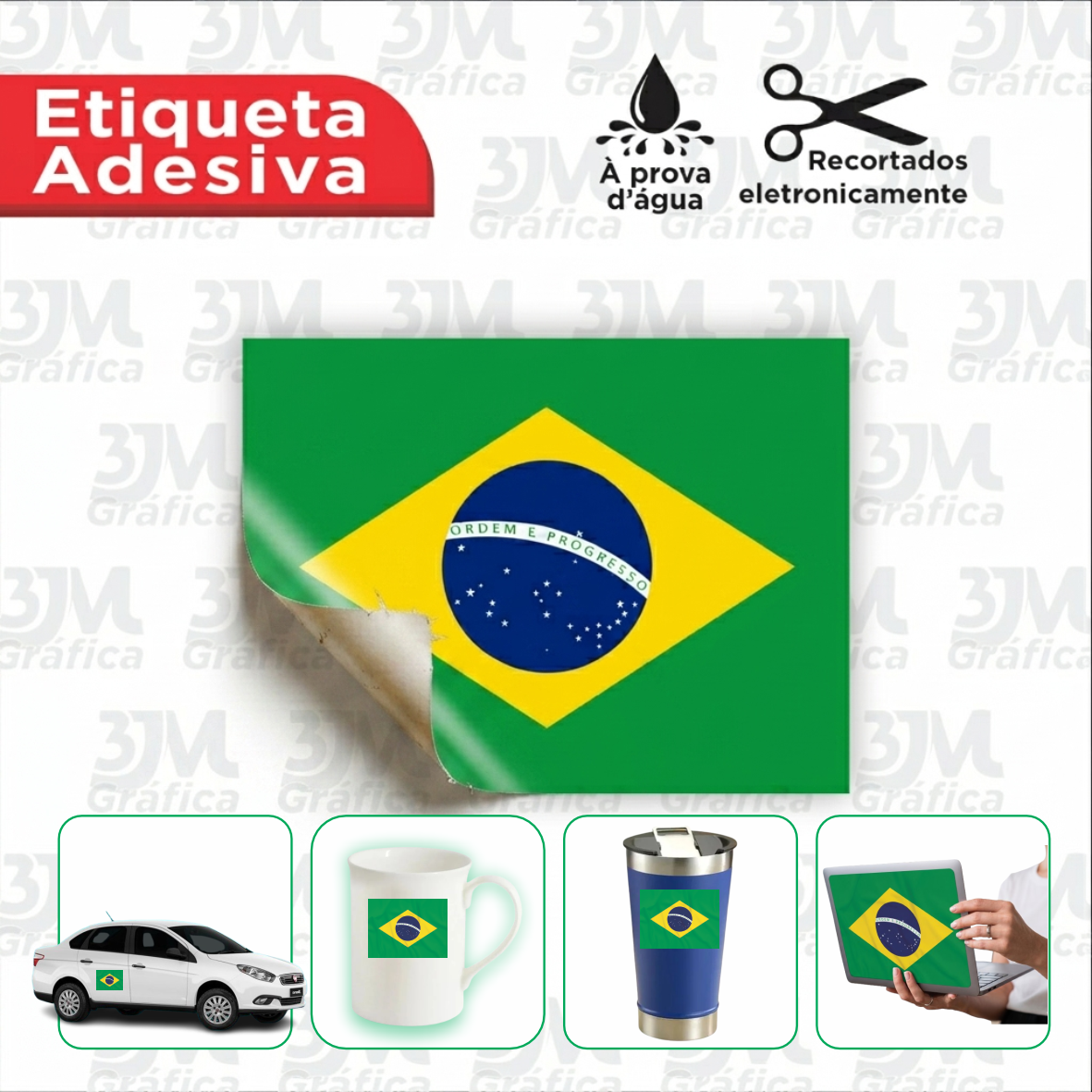 Adesivo - Brasil