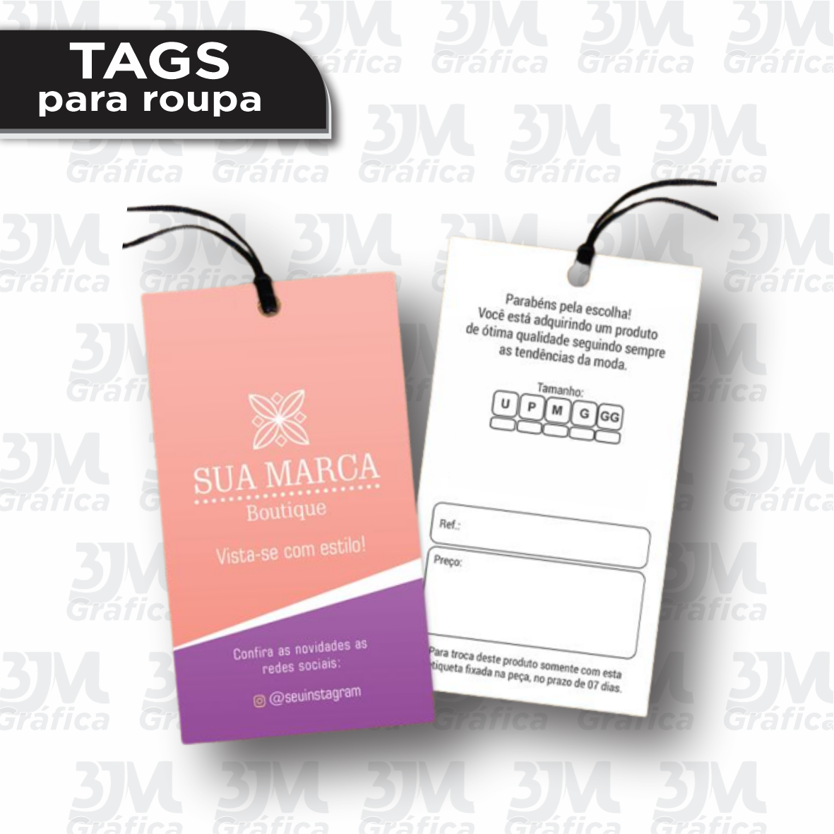 TAG para roupas
