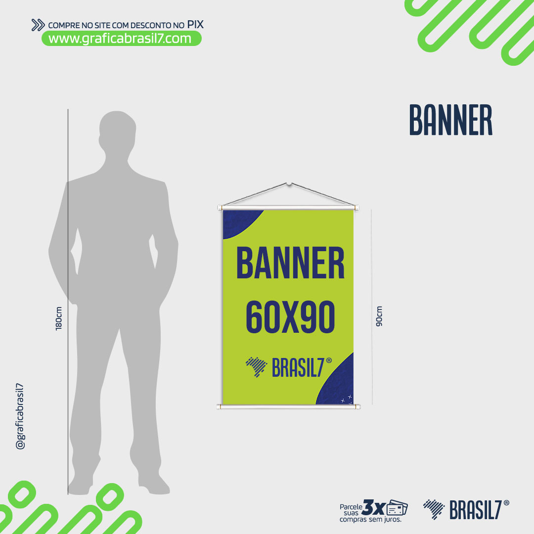 Banner 60x90cm