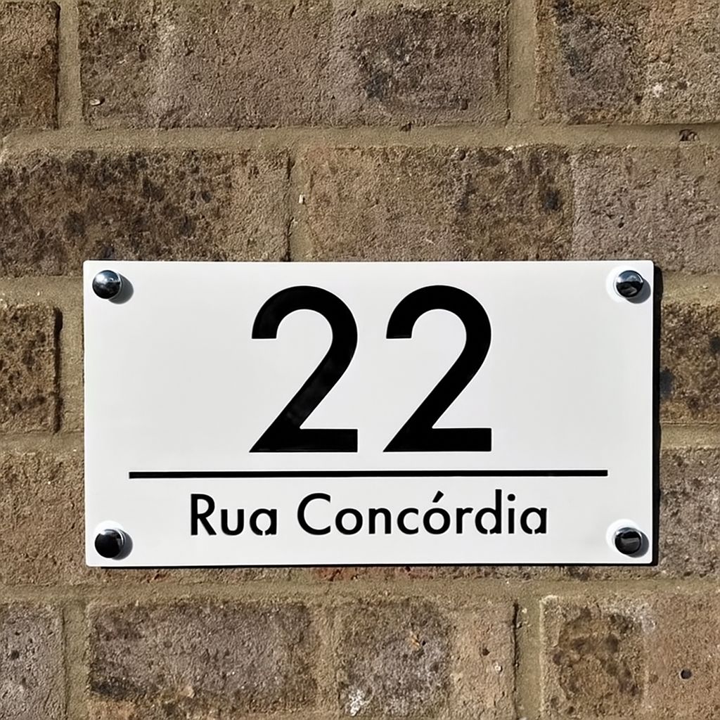 placa de acrilico