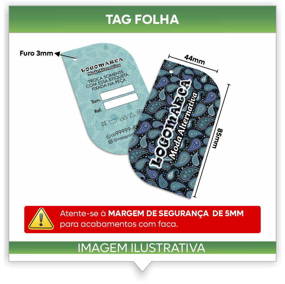 TAG - ESPECIAL - 300G - VLFV - FRENTE E VERSO