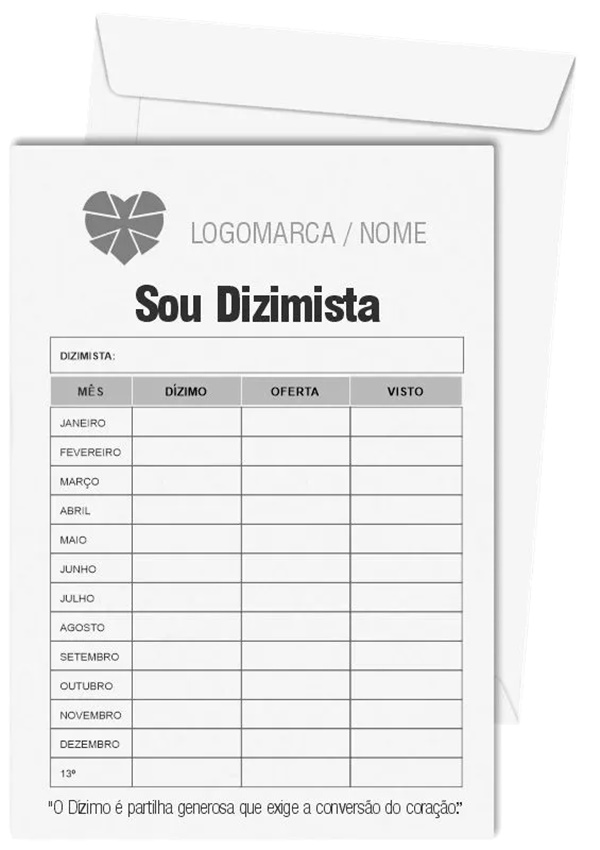 ENVELOPE 11x17cm 1x0 CORES