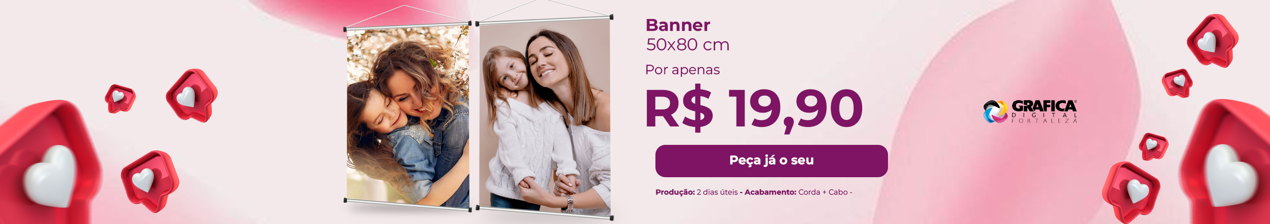 banner 50x80cm dia das maes