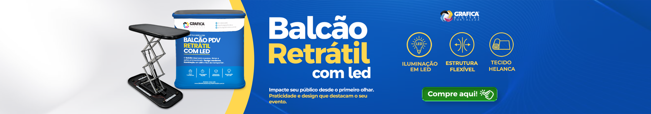 Balcão Retrátil