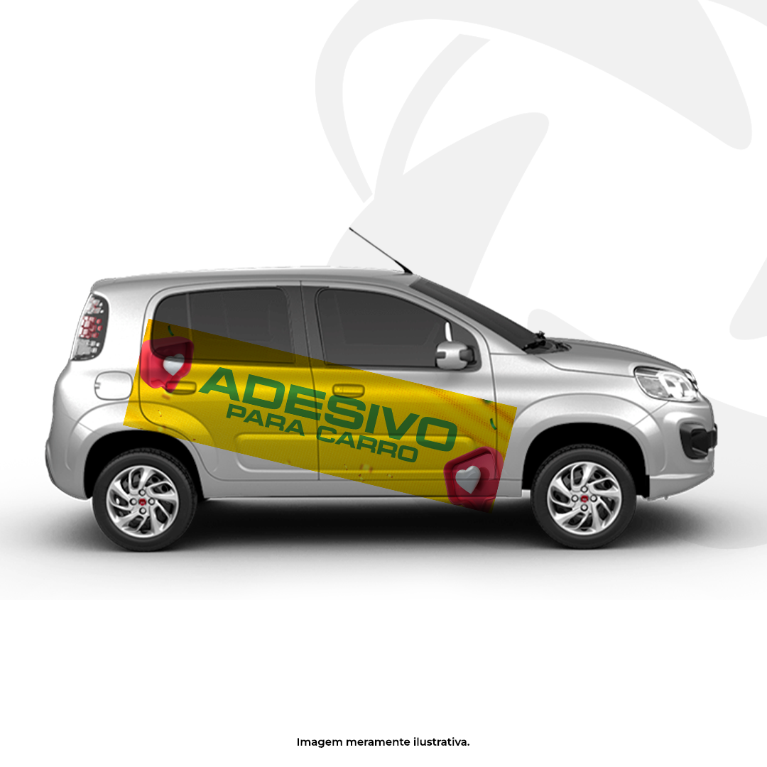 Adesivo Automotivo Corte Reto Tam. 200x70cm
