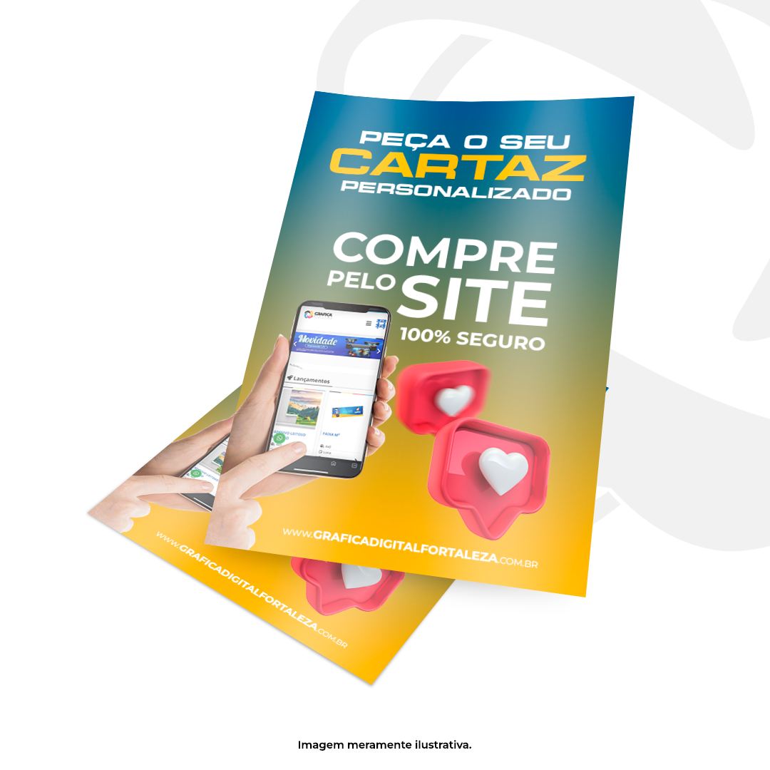 Cartazes A4 (Só Frente)