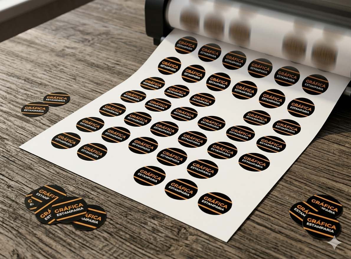 Adesivo com Impressão e Recorte