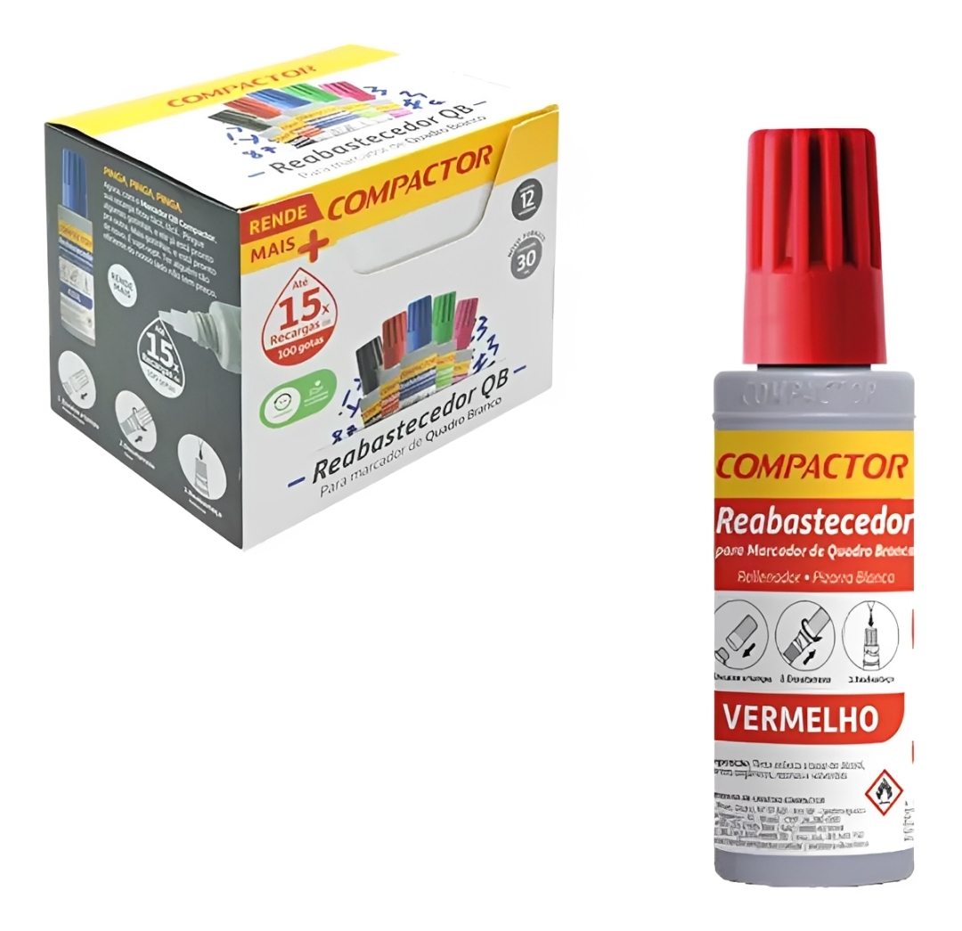 REABASTECEDOR QB - COMPACTOR VERMELHO