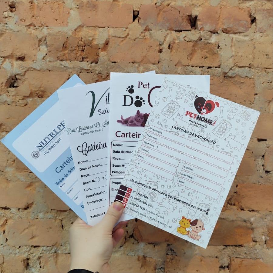 Carteira de Vacinação Veterinária