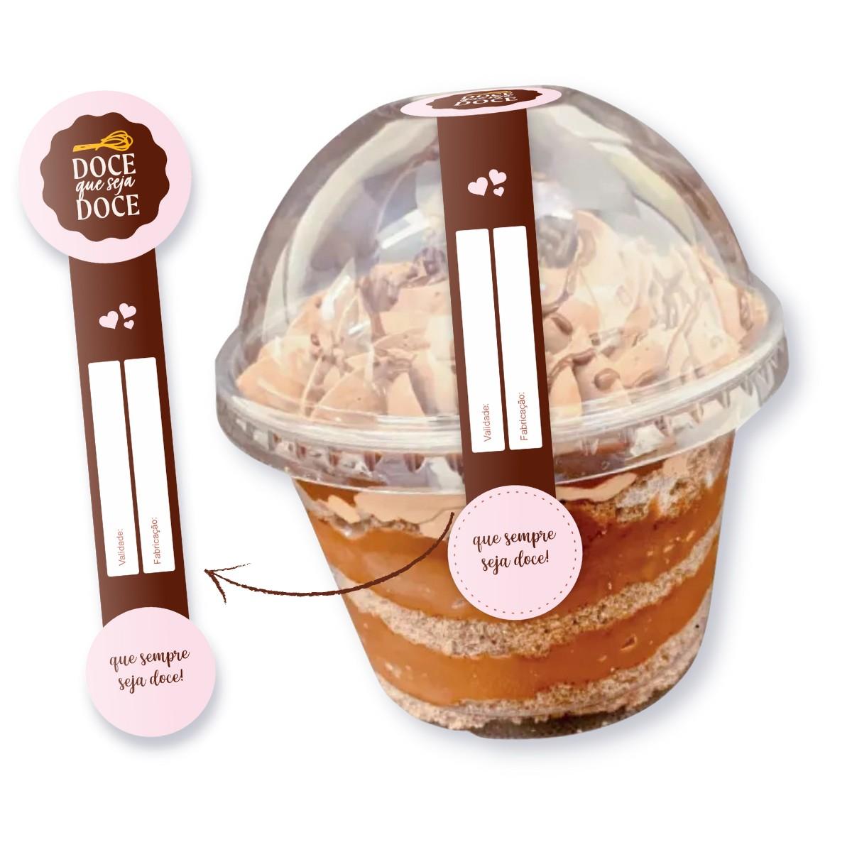 100 Lacre Validade e Fabricação para Delivery