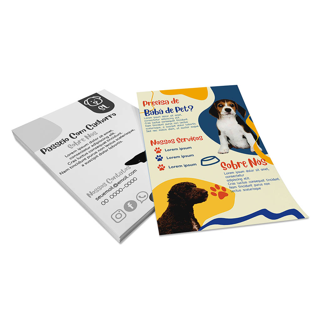 Panfletos / Flyers / Folhetos