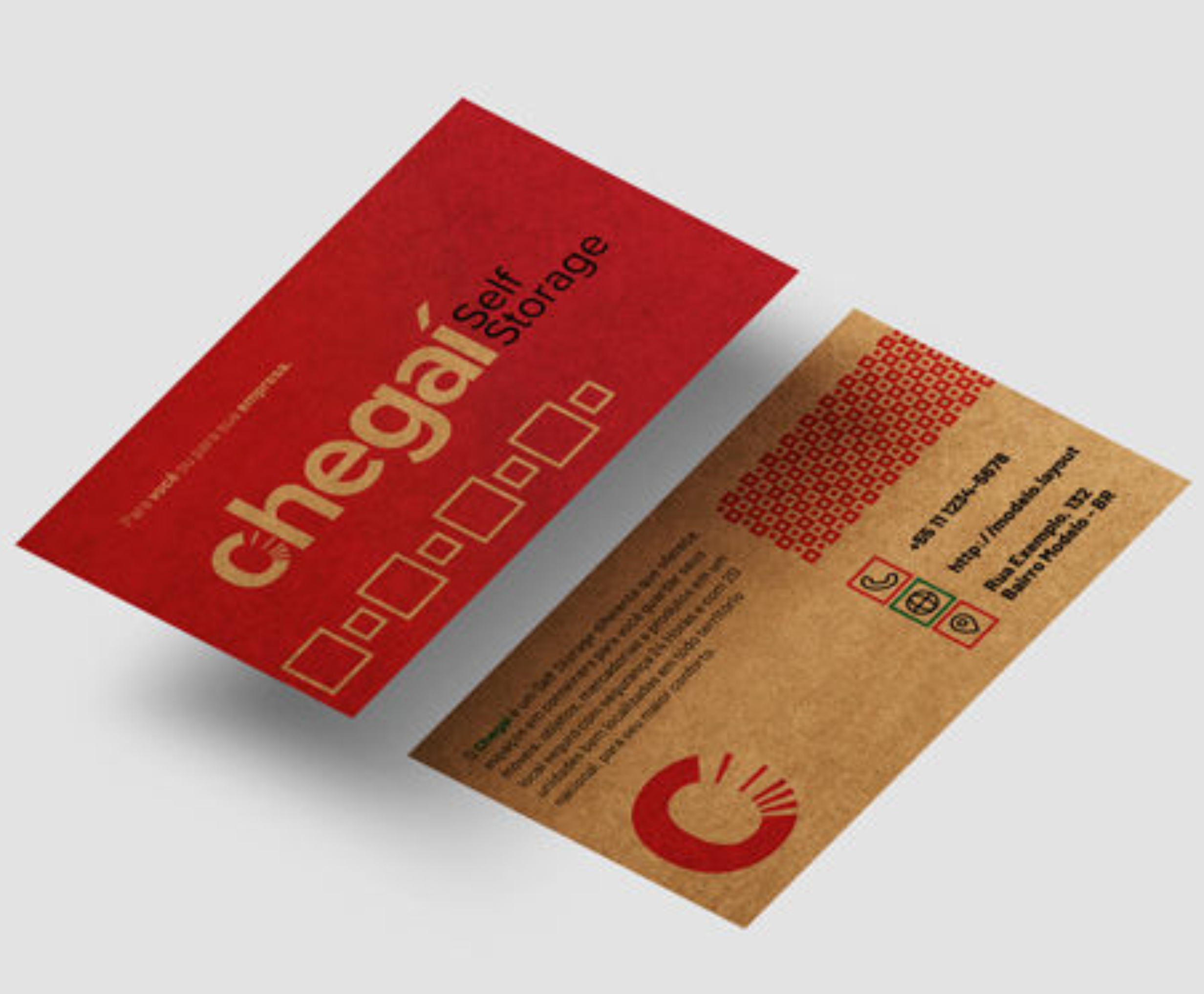 Cartão de Visita - Kraft (Frente e Verso)