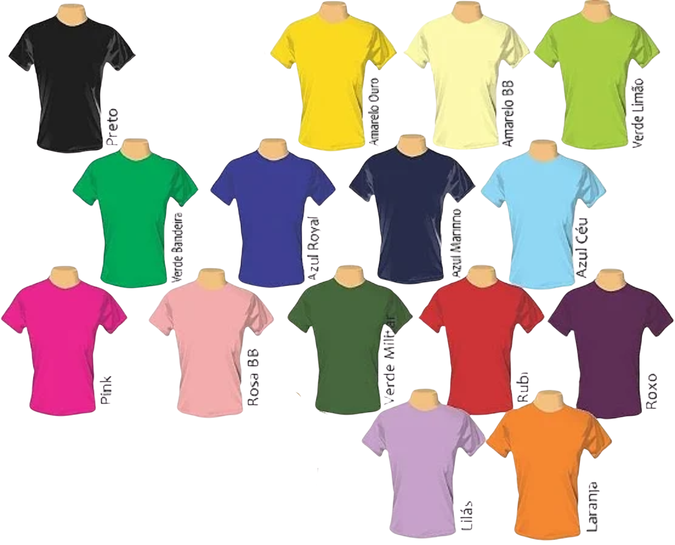 Camiseta Colorida