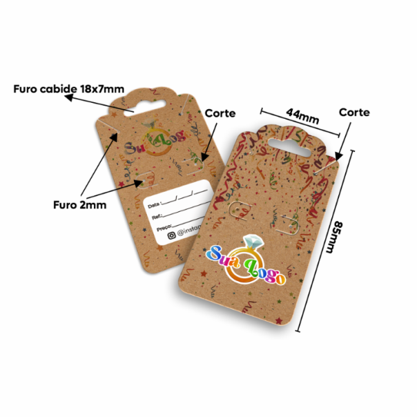 TAG 4 BOX BIJU 300G COM VERNIZ IMPRESSÃO FRENTE