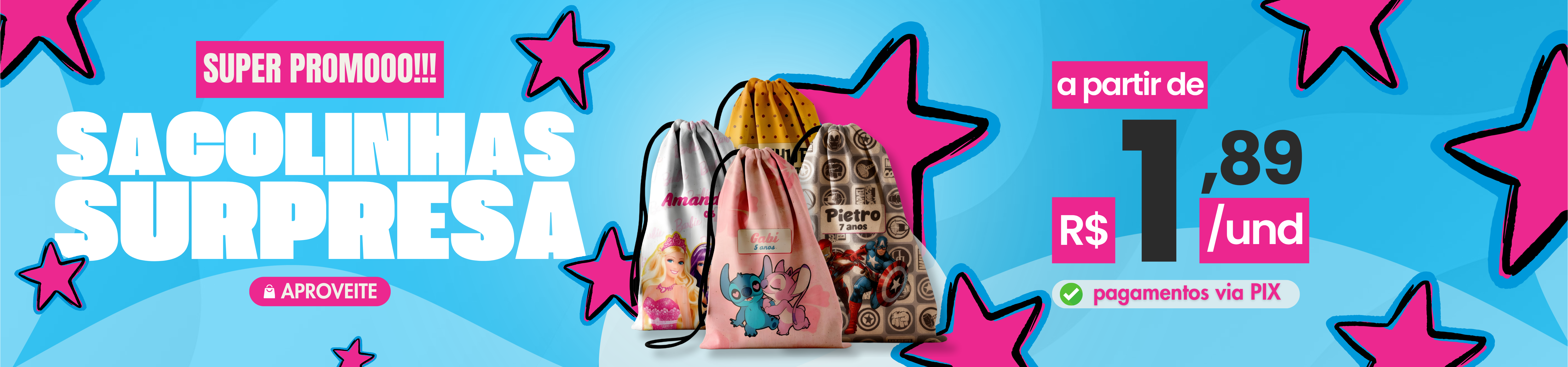 Sacolinhas Surpresa