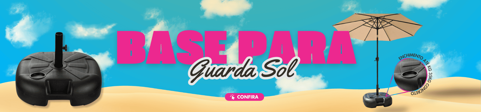 Base Guarda Sol