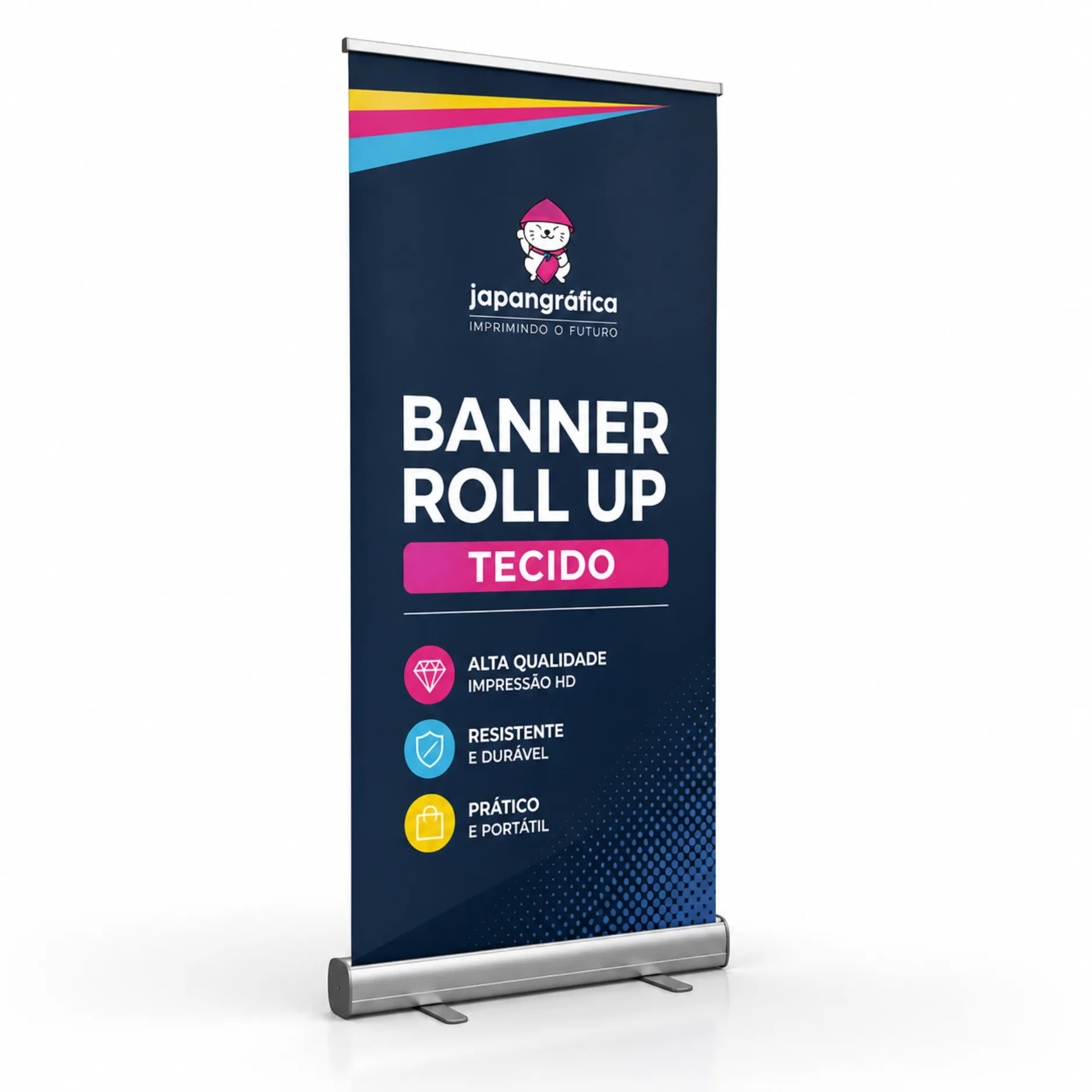 ROLL-UP COMPLETO TECIDO