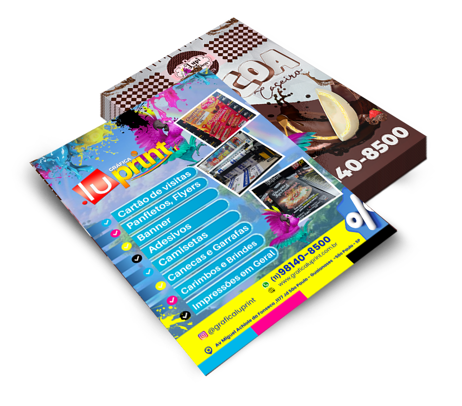Flyer/ Panfleto 14x20 -4x4