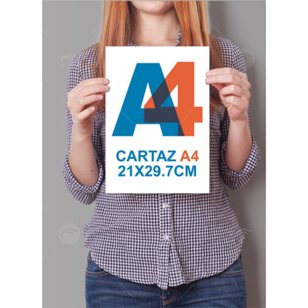 CARTAZ FORMATO A4