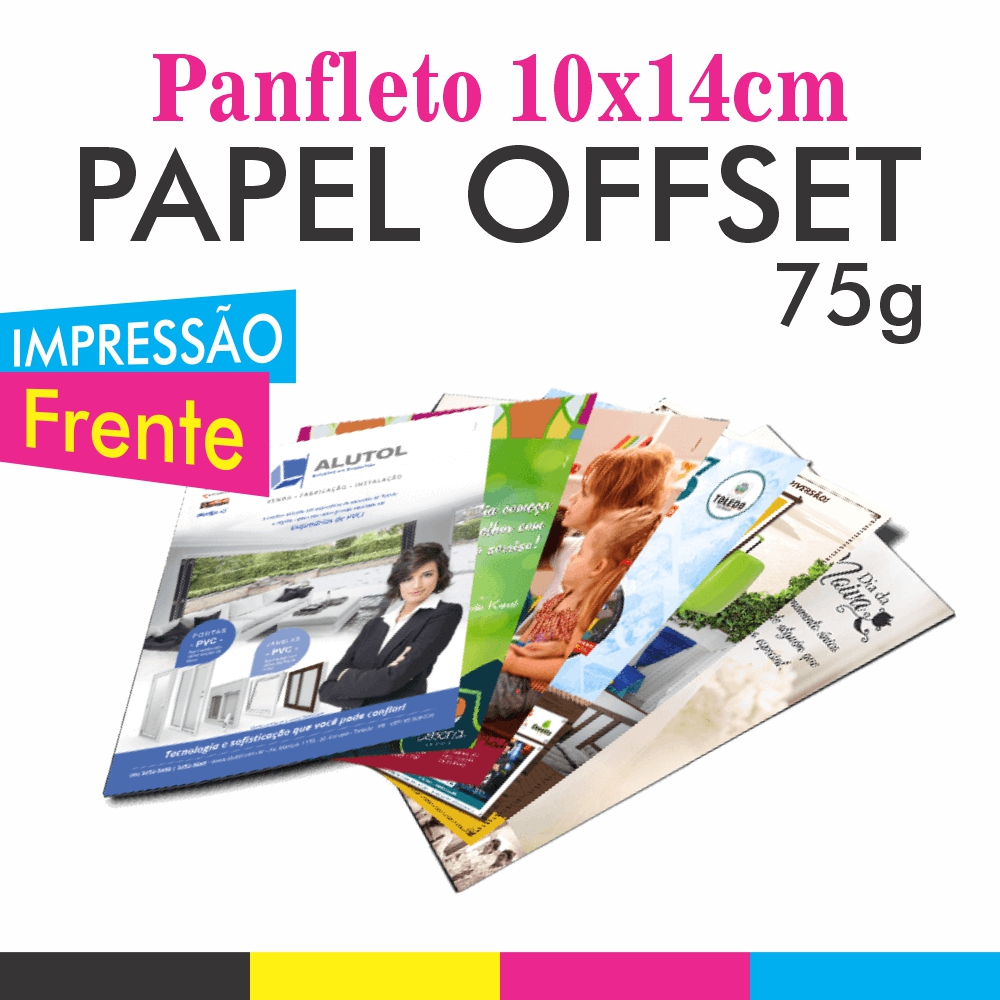 Panfleto 10x14cm