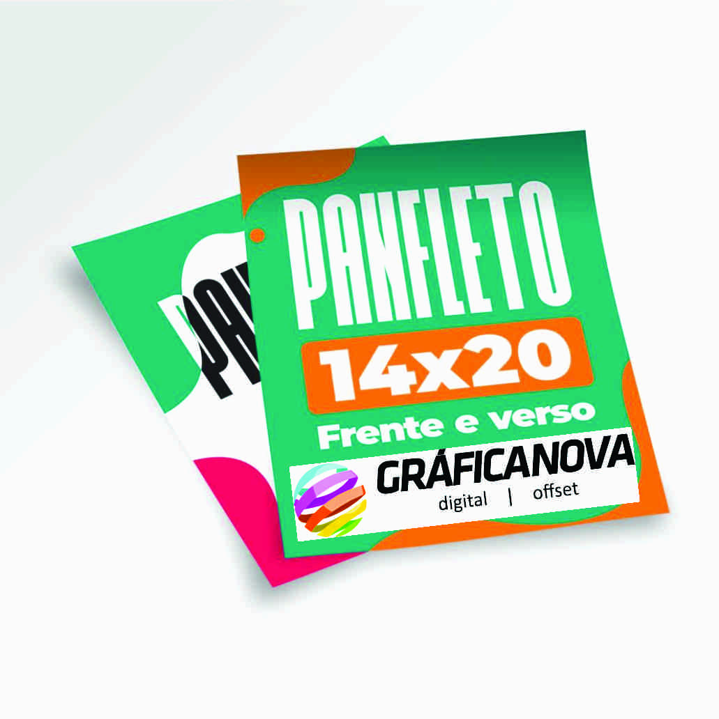 Folhetos 14x20