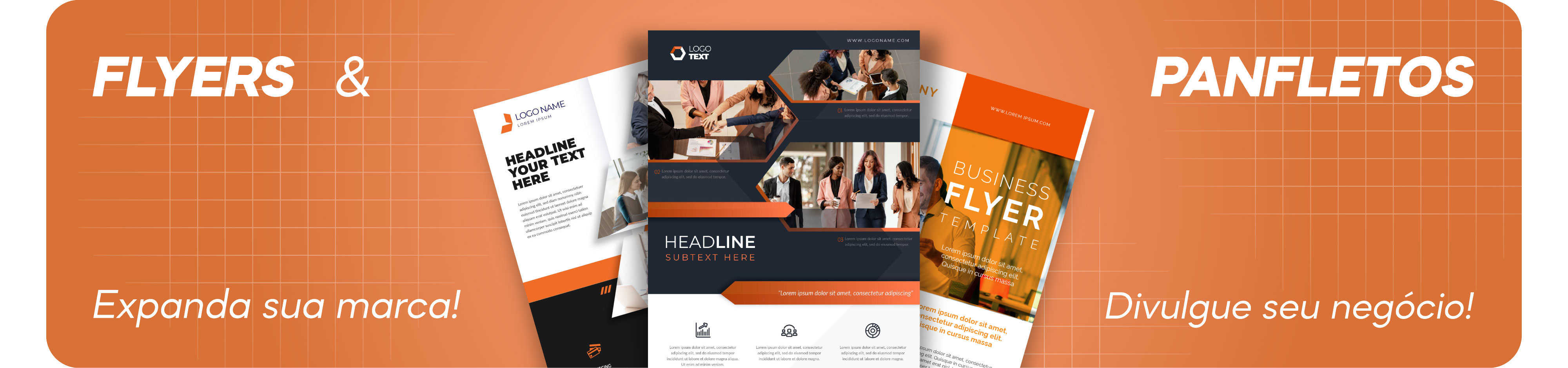 FLYERS E PANFLETOS