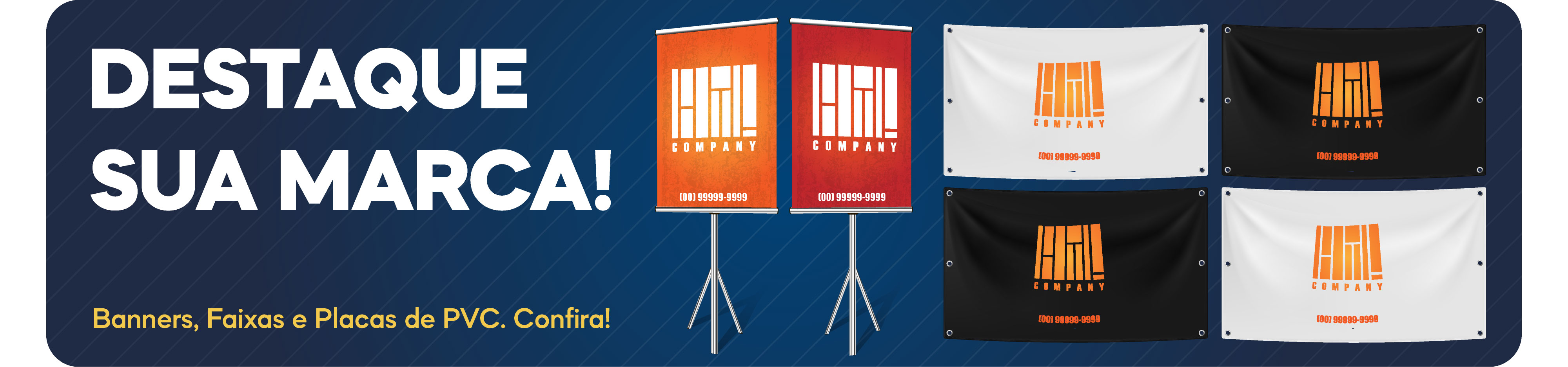BANNERS E FAIXAS