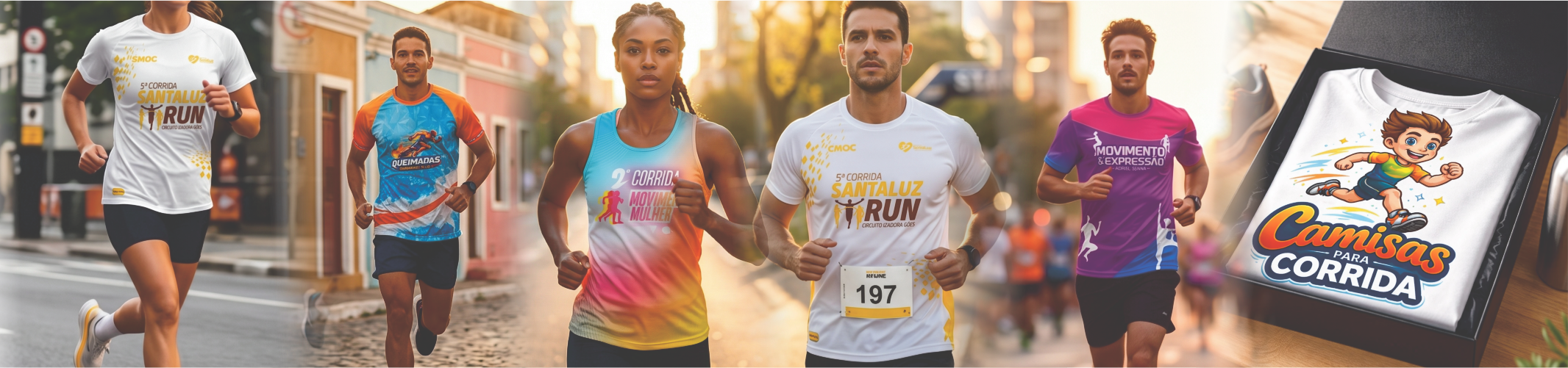 camisas para corrida