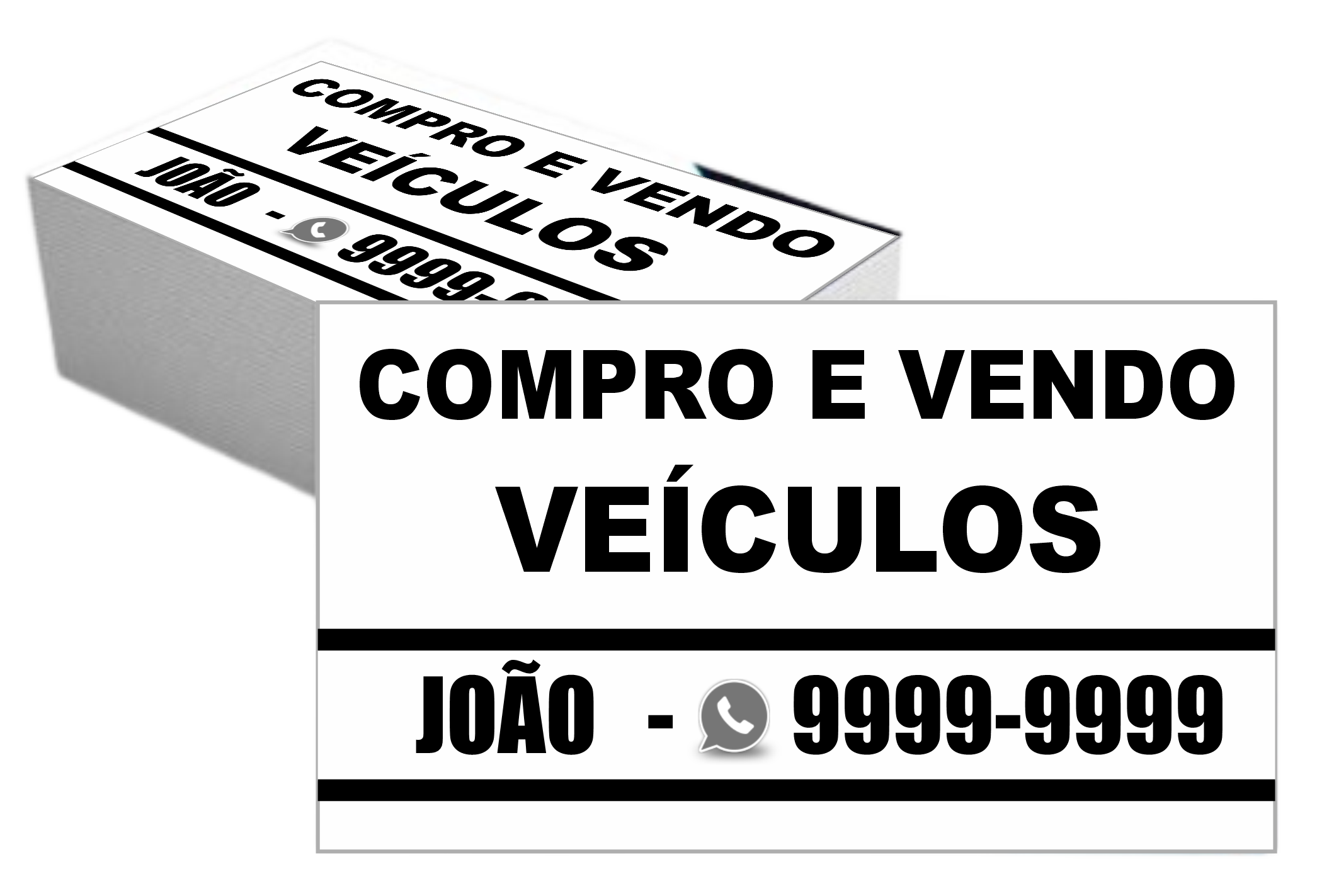 Cartão de visita Econômico