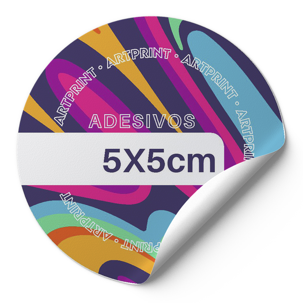Adesivo 5cm - Vinil Adesivo
