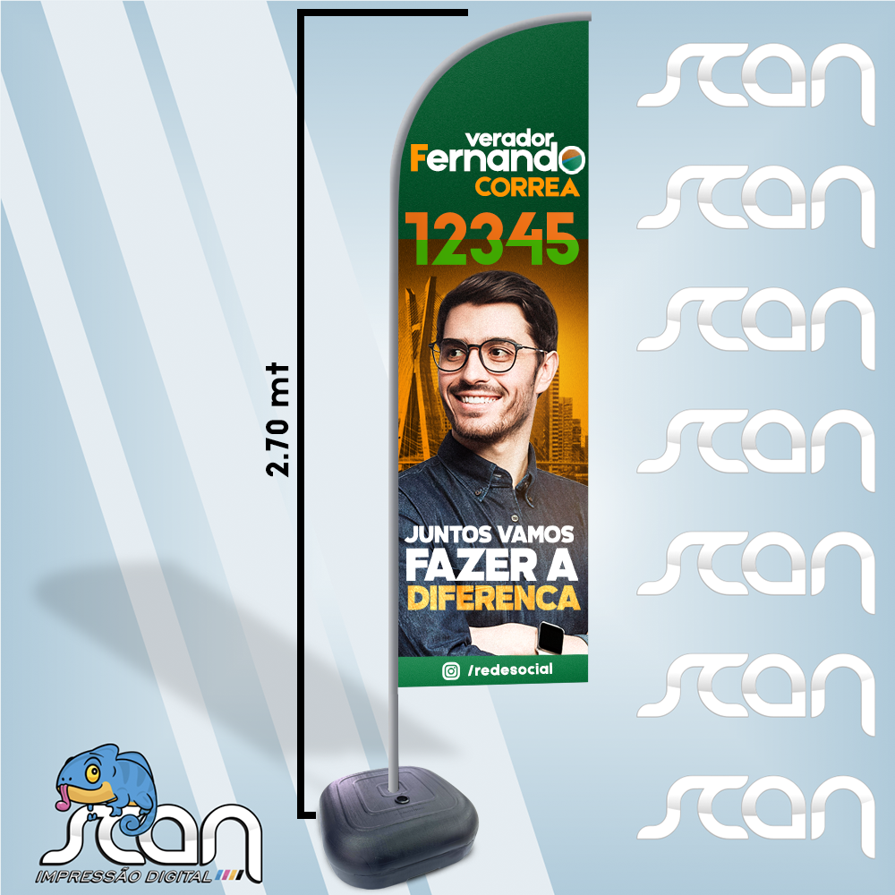 Wind Banner Campanha
