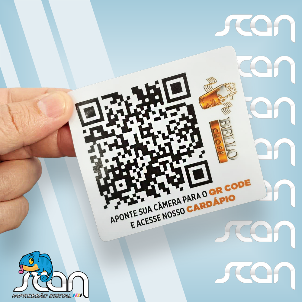 Cardápio QR code