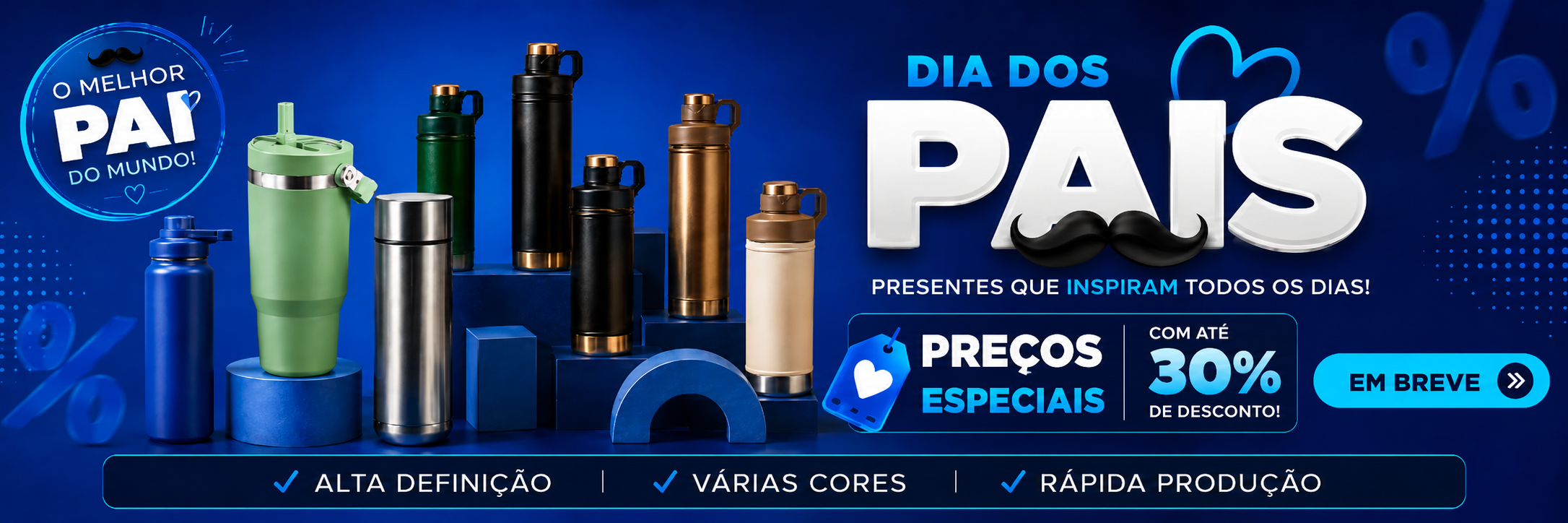 Garrafas em breve