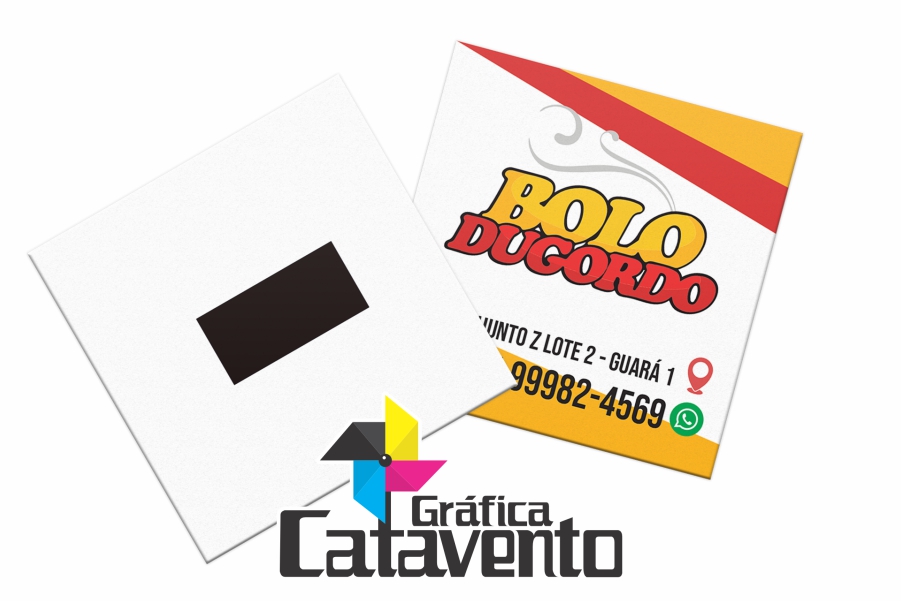 Imã de Geladeira - Cobertura Parcial