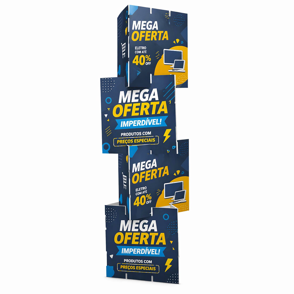 Totem Triedro - Totem Polionda 3mm