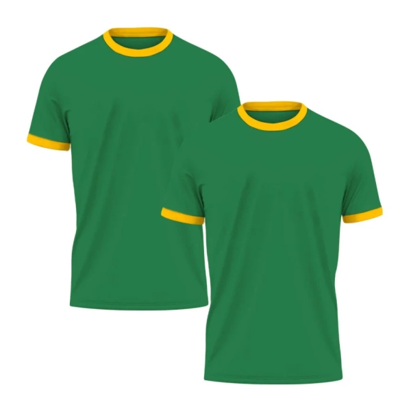 Camisa Verde Com Amarela