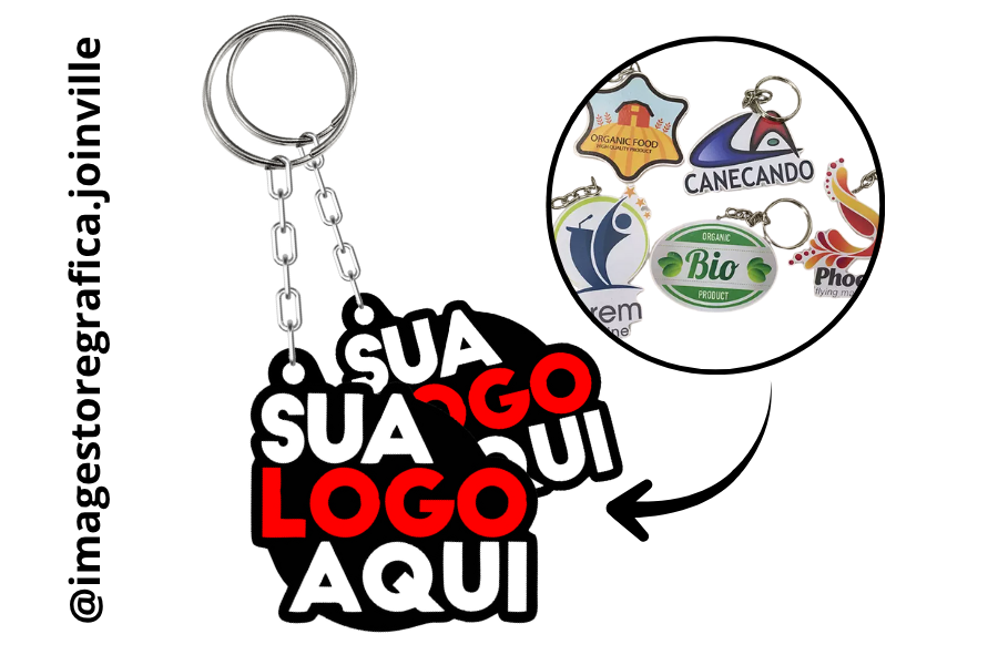 Chaveiro Acrilico Formato Especial