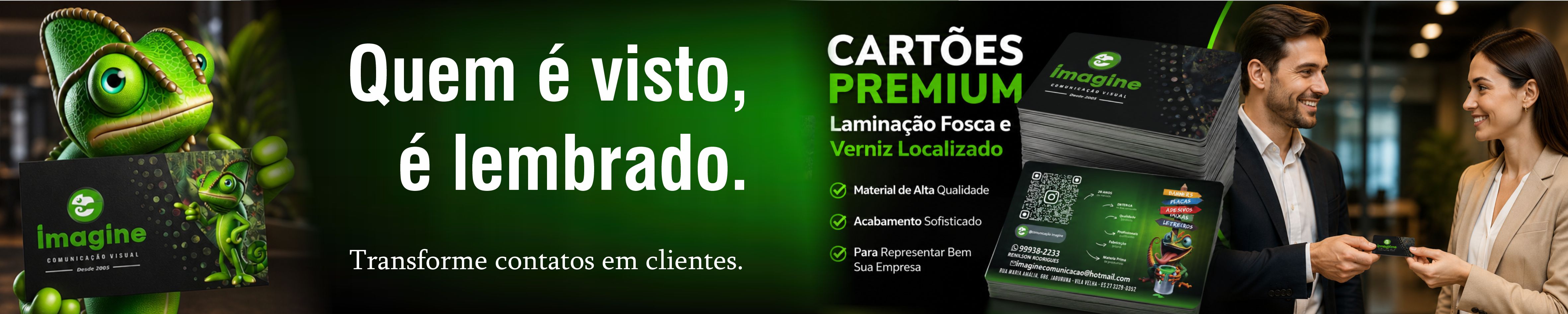 CARTÃO DE VISITAS