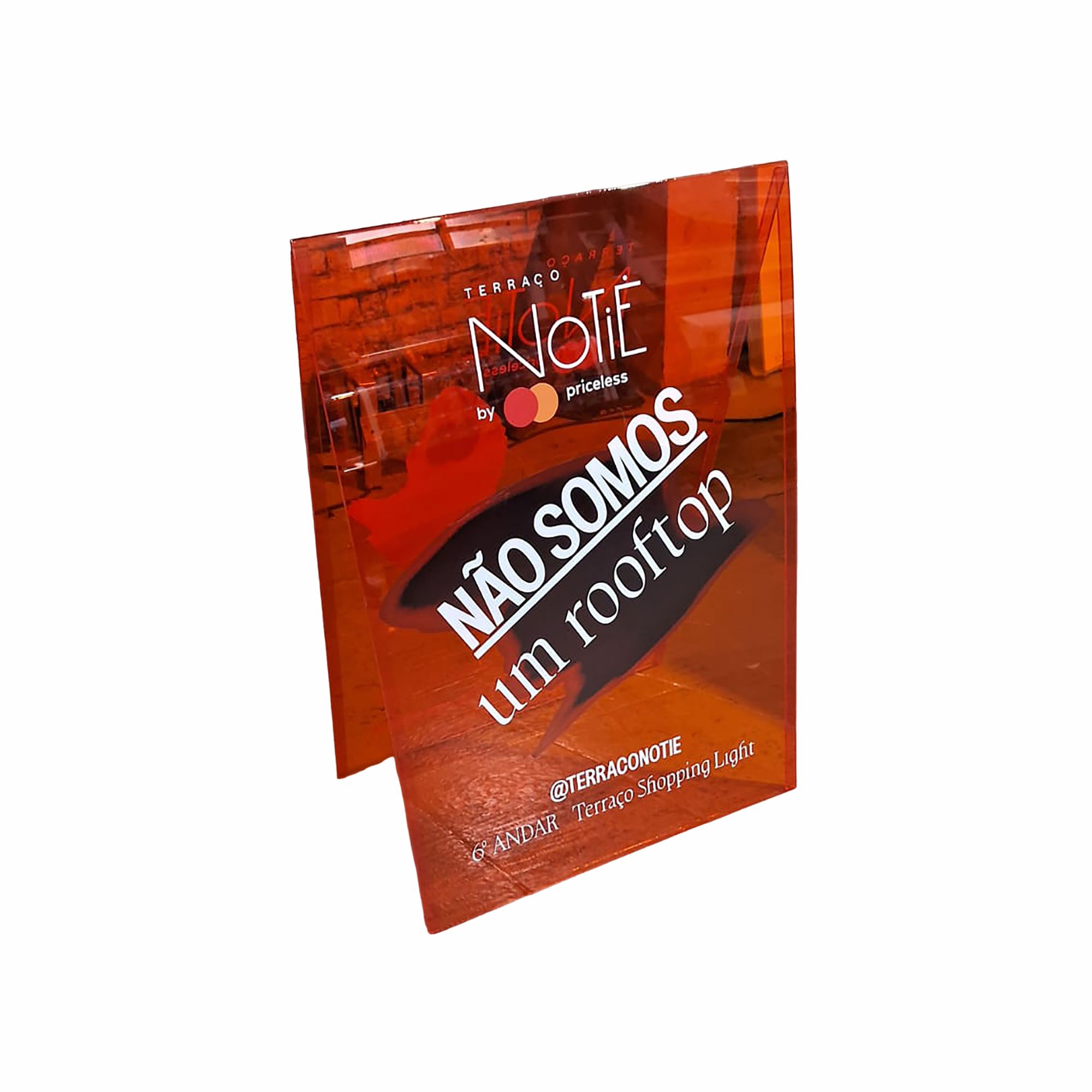 Cavalete Acrílico Personalizado