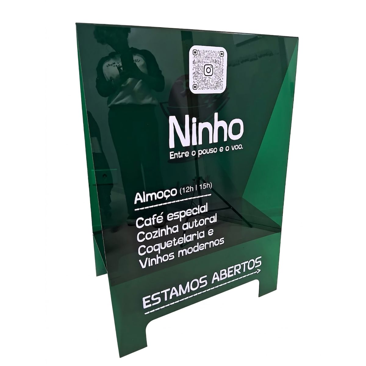 Cavalete Acrílico Personalizado